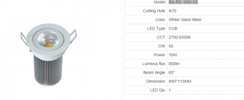 LED DownLighters