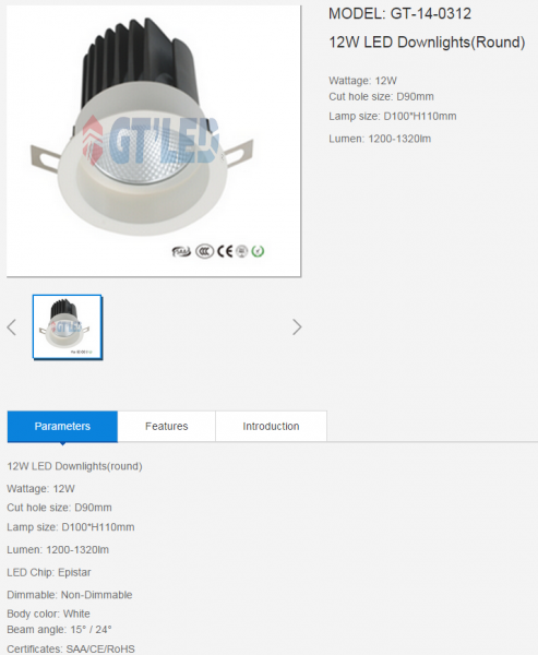 LED DownLighters