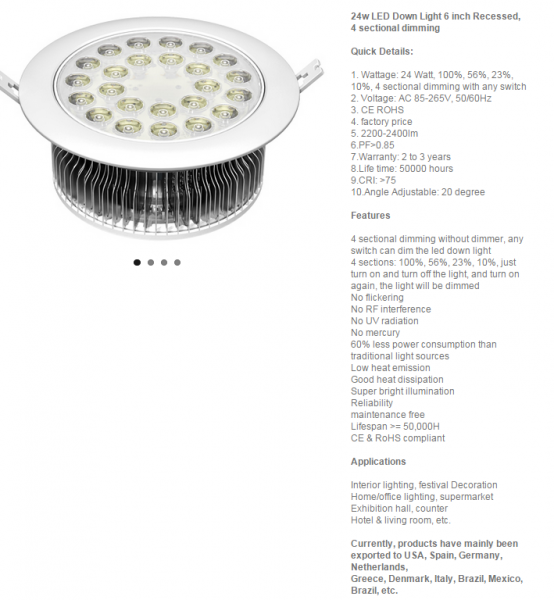 LED DownLighters