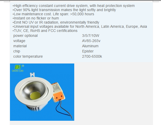 LED DownLighters