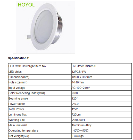 LED DownLighters