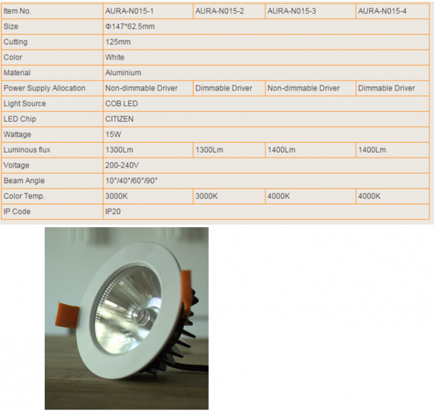 LED DownLighters