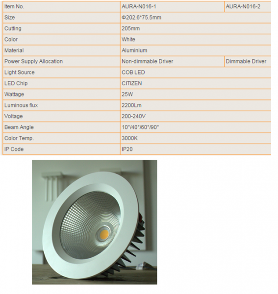 LED DownLighters