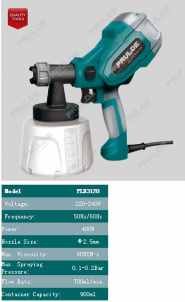 Electric spray gun