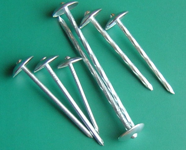 Umbrella head roofing nail