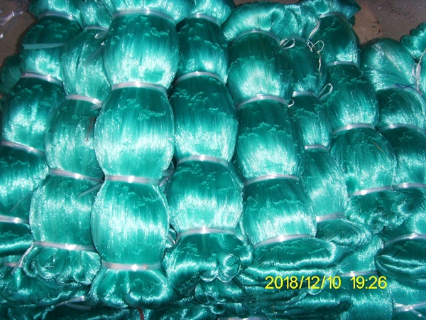 Nylon monofilament fish net