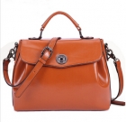 Fashion Retro Brown Portable Oblique The Single Shoulder Bag