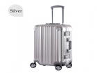 Silver Aluminum Luggage
