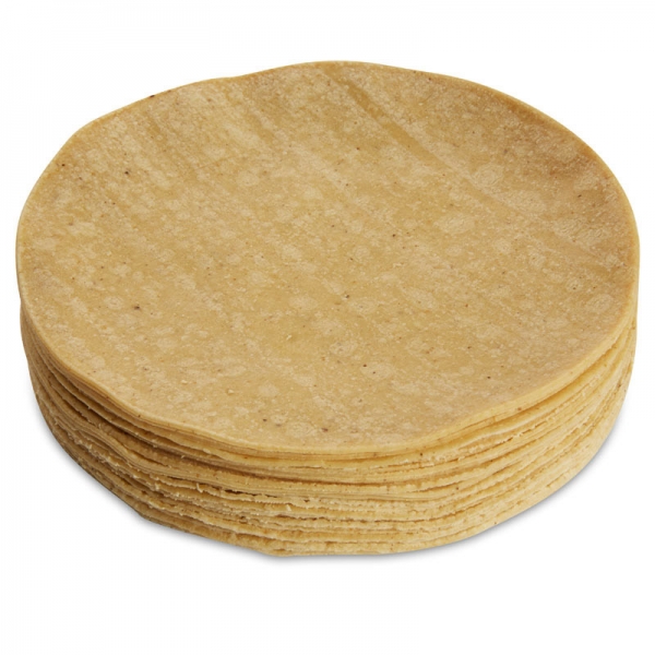 20cm Soft White Corn Tortillas