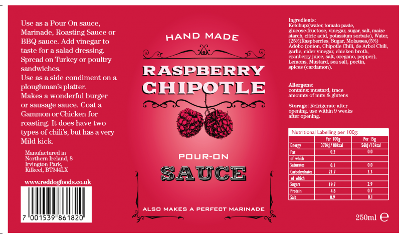 New Mexico Raspberry-Chipotle BBQ sauce