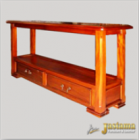 Wood Console Table