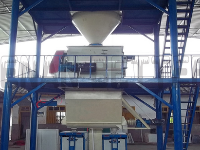 Dry mortar production line