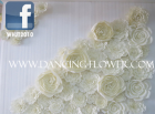 Newest modern artificial flower for wedding