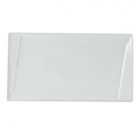 Porcelite Twist Rectangular Plate