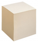 RECYCLED PAPER CUBE REFILL 90 X 90MM - 1000 LOOSE LEAF NOTES