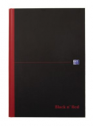 BLACK N RED A-Z INDEX BOOK A4