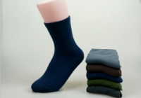 CUSTOM KNITTED COTTON MEN SOCKS— ZD2027