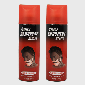 210g cologne flavor shaving foam