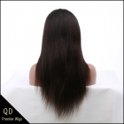 Indian remy hair silky straight full lace wigs