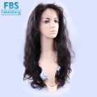 Free Shipping FBS Hot selling full cuticle natural body wave virgin human hair lace front wigs