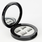 Glamorous private label round black boxmagnetic lashes