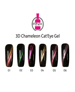 3D cat eye gel