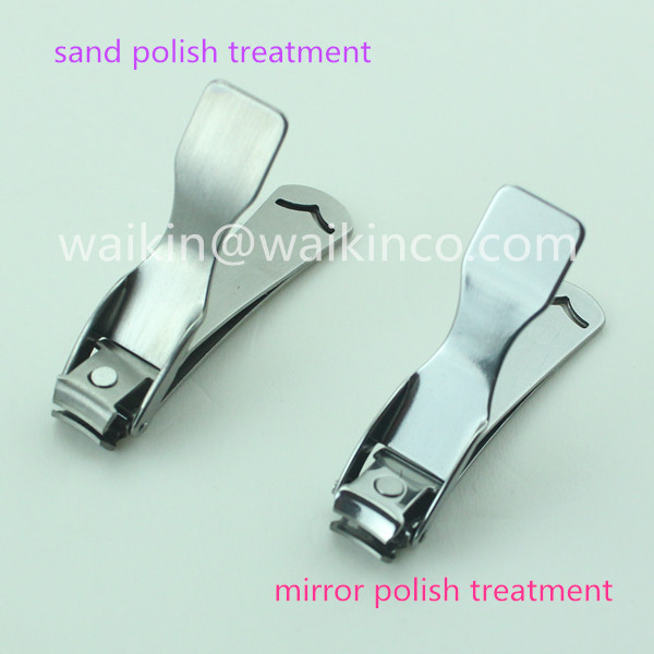 Heavy Duty Souvenir Nail Clipper in Stainless Steel