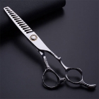 Hair thinning scissors