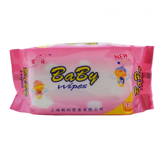 88pcs Baby Wet Wipe Wet Tissue Wet Towel