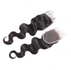 Body Wave Virgin Human Hair Lace Closure