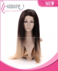 Gorgeous brazilian T color straight virgin hair wigs for women-C