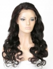 Body Wave Human Virgin Hair 14-30 Inch Lace Front Wig Natural Color