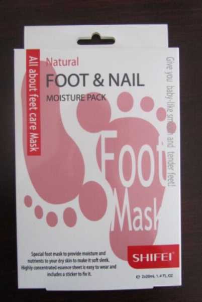 Moisturizing foot mask