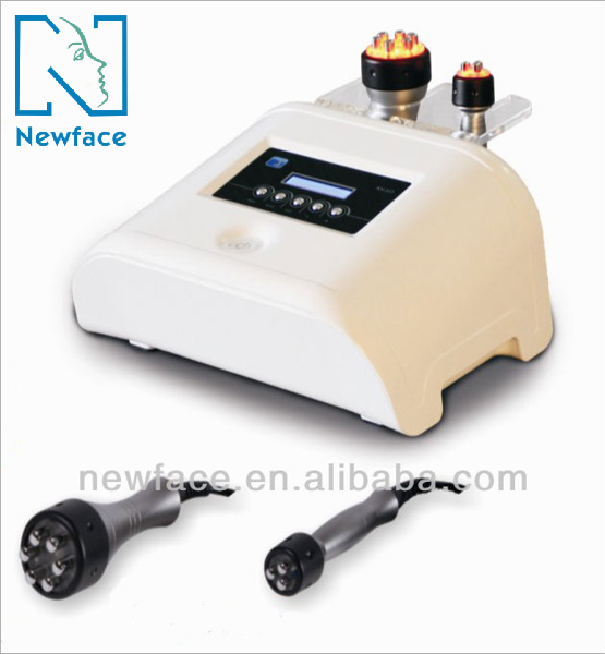 Multipolar rf with photon skin whitening slimming machine