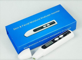 Portable faical skin Moisture analyzer testing