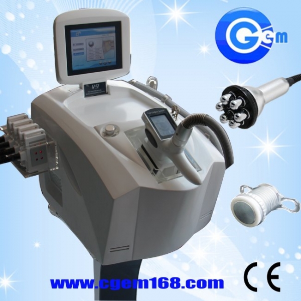 Cryoliposis+lipo laser diode laser +40K cavitation +RF