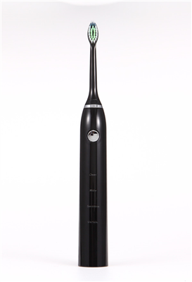 Rechargeable sonic vertical toothbrush with four speeds