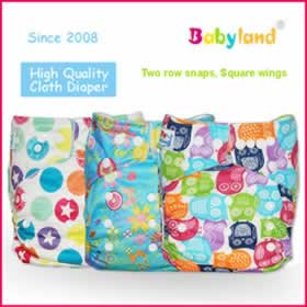 Babyland cloth diaper reusable diapers baby washable cloth diapers