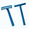 Medical use twin blade disposable razor