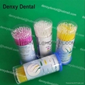 Disposable dental products dental applicators brush