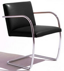 BRNO-TUGENDHAT STEEL TUBULAR CHAIR