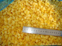 Frozen Diced Peach