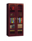 Red Wood Grain Series Imitation Wood Steel Cabinet (MD02)