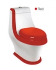 Colorful One Piece Toilet (DK-8823)