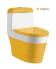 Colorful One Piece Toilet (DK-8826)