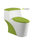 Colorful One Piece Toilet (DK-8886)
