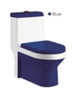 Colorful One Piece Toilet (DK-8918)