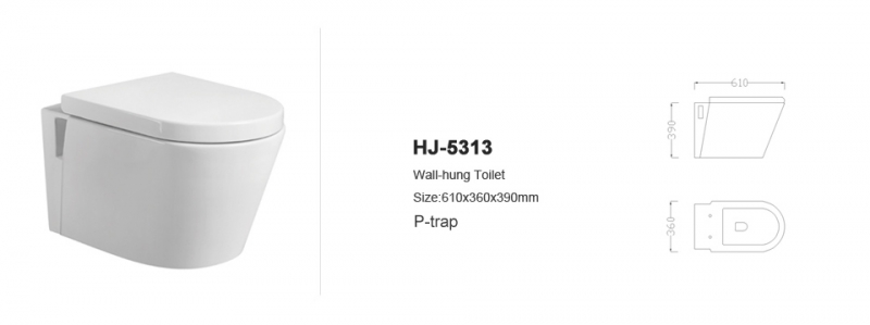 Wall-hung Toilet（HJ-5313）