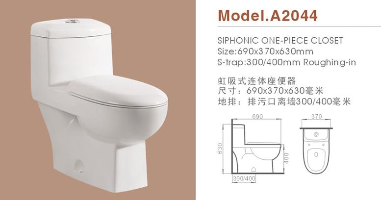 One-piece Toilet