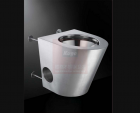 450mm Stainless steel wash-down P-trap toilet pan(prison style)(KG-T450)